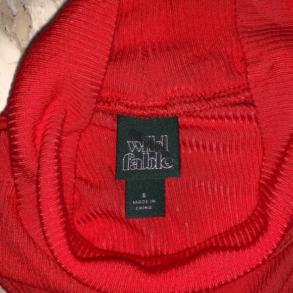 Wild fable red bodysuit - Picture 8 of 8